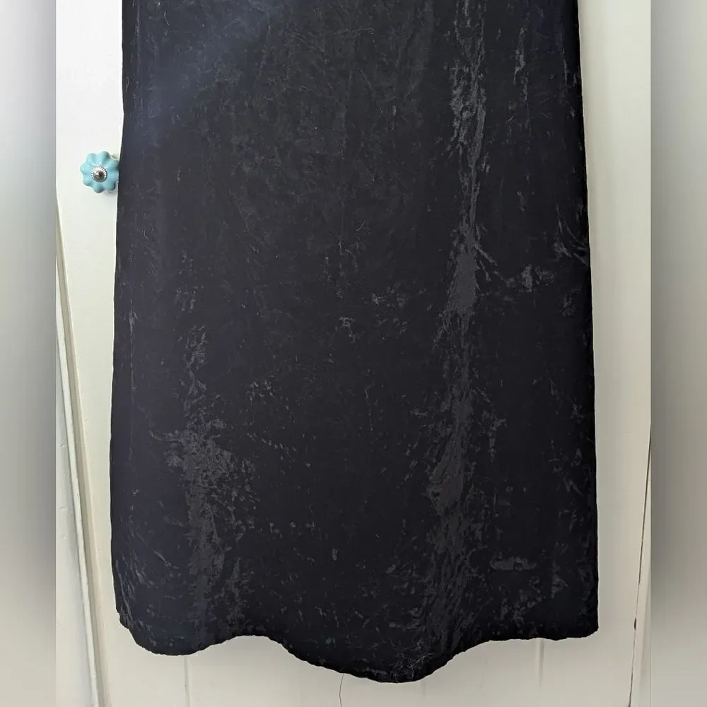 Scott McClintock 90s Velvet Whimsigoth Fairy Grunge Witchy Romantic Maxi Skirt 8